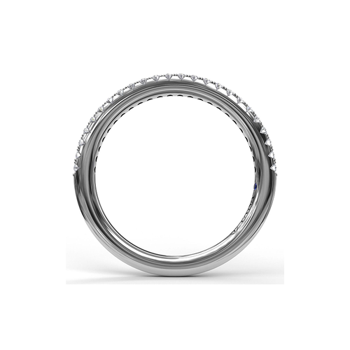 Fana Matching Band Wedding Band W3042-14kt-White thumbnail 2