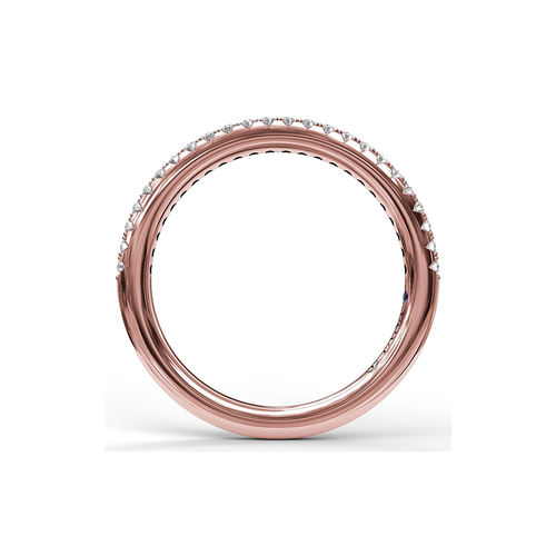 Fana Matching Band Wedding Band W3042-18kt-Rose thumbnail 2