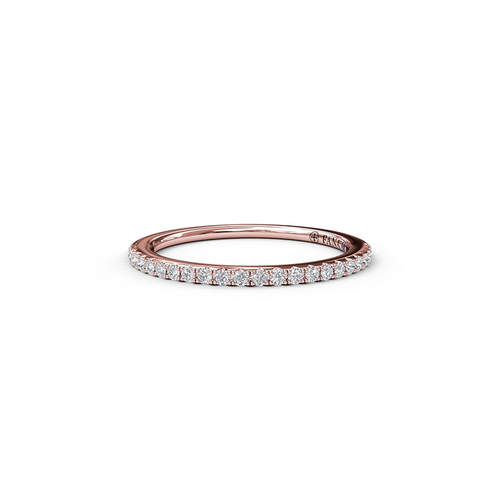 Fana Matching Band Wedding Band W3044-18kt-Rose thumbnail 1