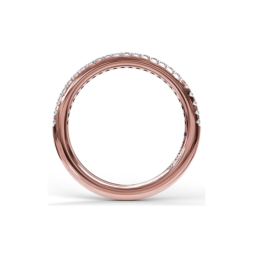 Fana Matching Band Wedding Band W3044-18kt-Rose thumbnail 2