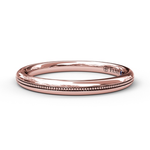 Fana Wedding Band Bridal W3048-14kt-Rose