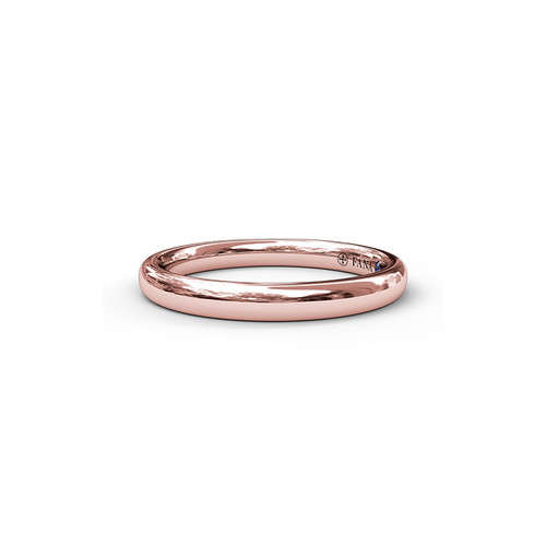 Fana Wedding Band Matching Band W3051-14kt-Rose