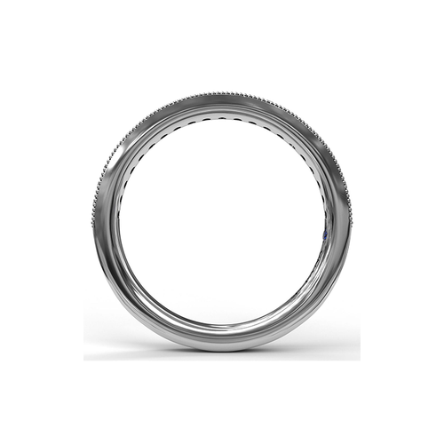 Fana Matching Band Wedding Band W3056-18kt-White thumbnail 2