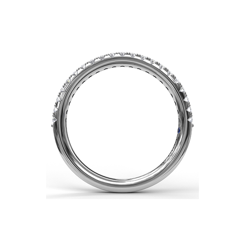 Fana Matching Band Wedding Band W3059-18kt-White thumbnail 2