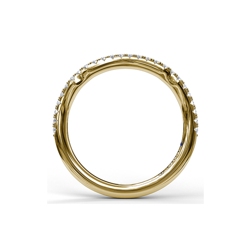 Fana Matching Band Wedding Band W3060-14kt-Yellow thumbnail 2