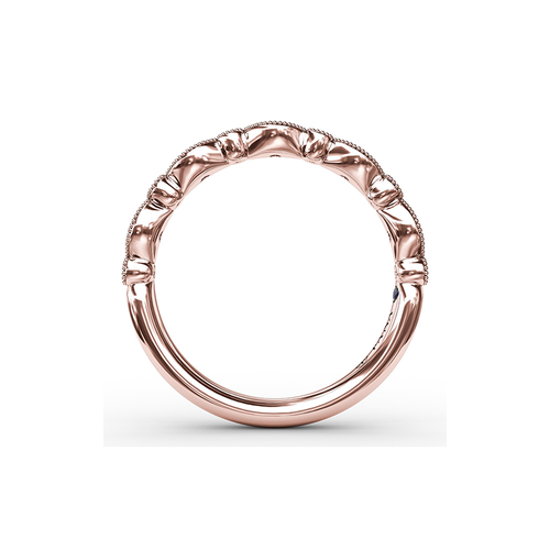Fana Matching Band Wedding Band W3065-18kt-Rose thumbnail 3