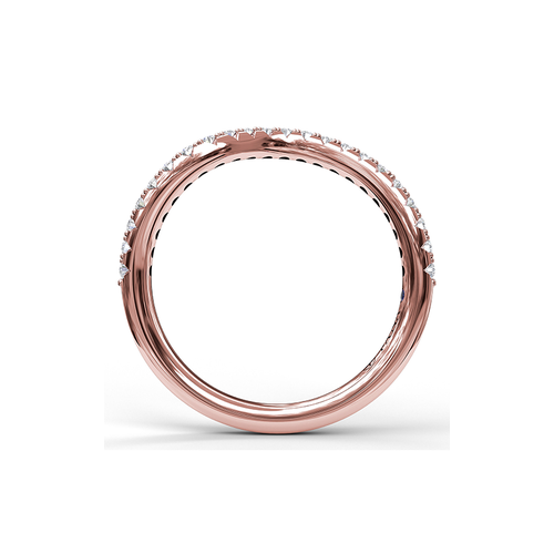 Fana Matching Band Wedding Band W3069-14kt-Rose thumbnail 2