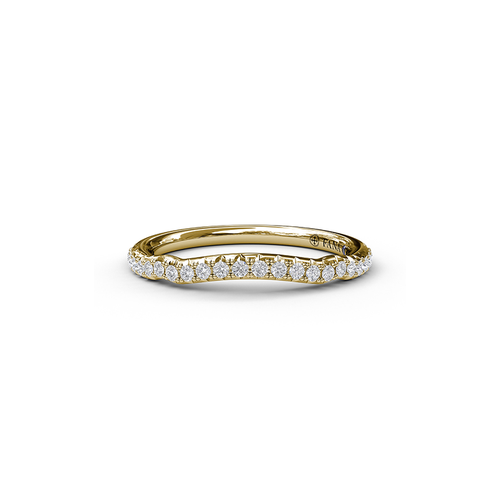 Fana Matching Band Wedding Band W3073-18kt-Yellow thumbnail 1