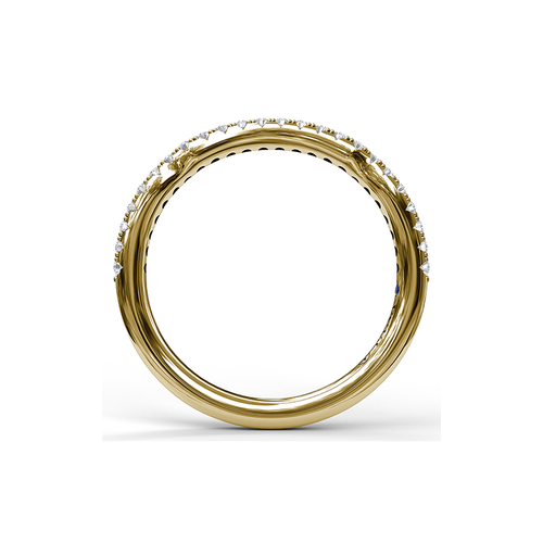 Fana Matching Band Wedding Band W3073-18kt-Yellow thumbnail 2
