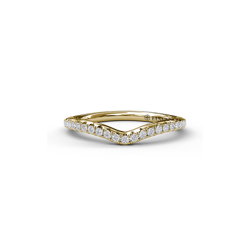 Fana Matching Band Wedding Band W3074-14kt-Yellow thumbnail 1