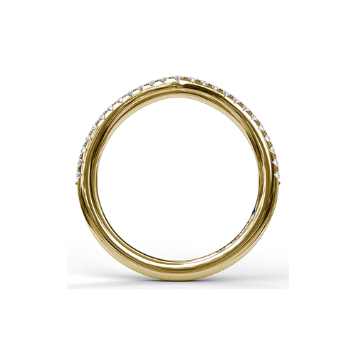 Fana Matching Band Wedding Band W3074-14kt-Yellow thumbnail 2