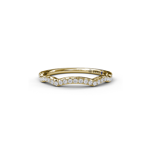 Fana Matching Band Wedding Band W3076-14kt-Yellow thumbnail 1