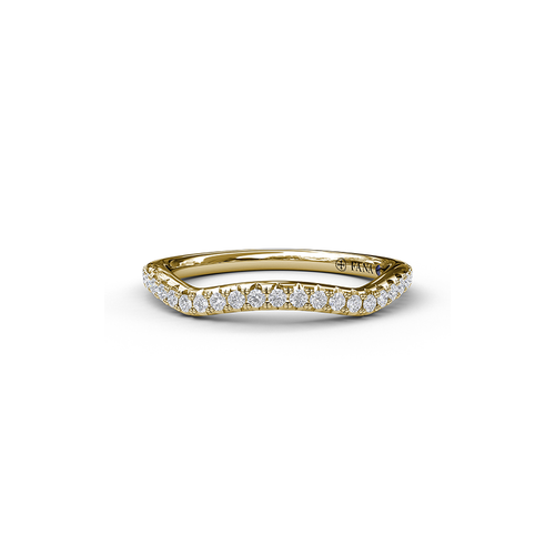 Fana Matching Band Wedding Band W3077-18kt-Yellow thumbnail 1