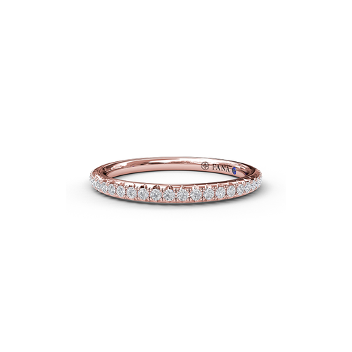 Fana Matching Band Wedding Band W3086-14kt-Rose thumbnail 1