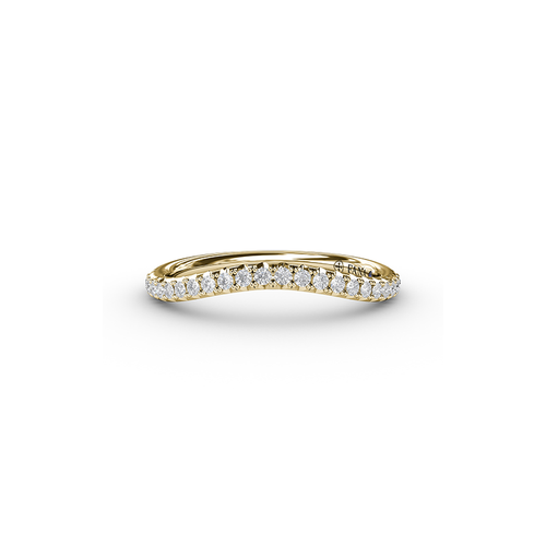 Fana Matching Band Wedding Band W3090-14kt-Yellow thumbnail 1