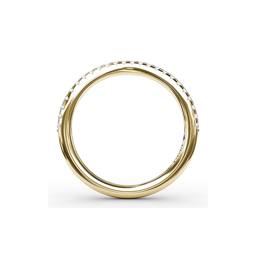 Fana Matching Band Wedding Band W3090-14kt-Yellow thumbnail 2