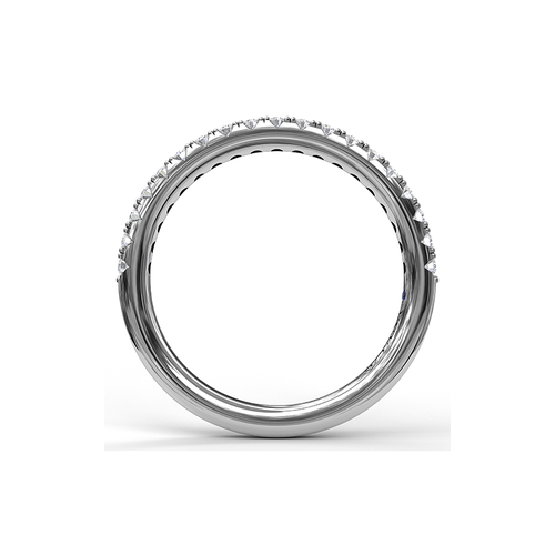 Fana Matching Band Wedding Band W3094-18kt-White thumbnail 2