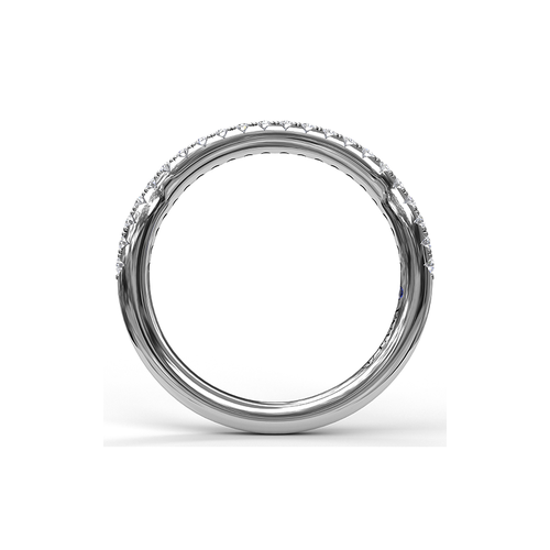 Fana Matching Band Wedding Band W3096-Platinum thumbnail 2