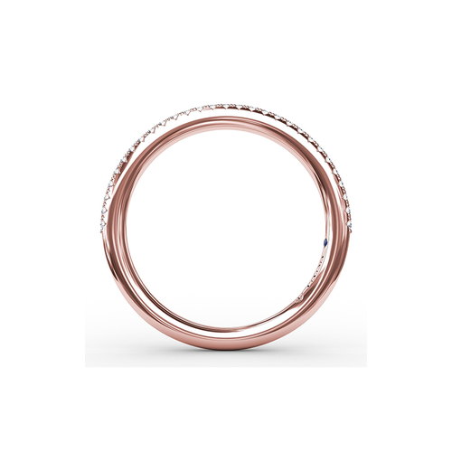 Fana Matching Band Wedding Band W3202-14kt-Rose thumbnail 2