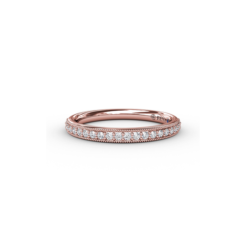 Fana Matching Band Wedding Band W3203-14kt-Rose thumbnail 1