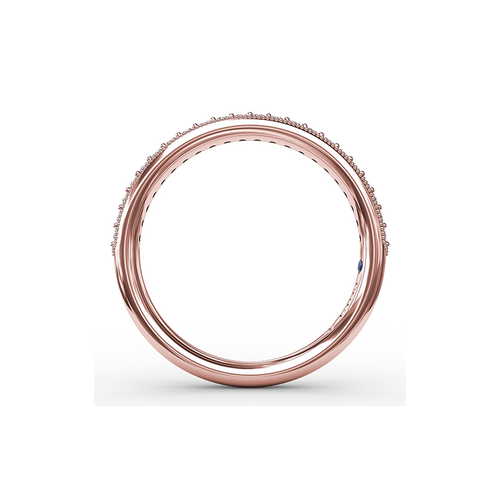 Fana Matching Band Wedding Band W3203-14kt-Rose thumbnail 2