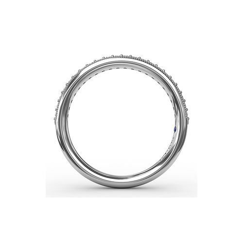Fana Matching Band Wedding Band W3203-14kt-White thumbnail 2