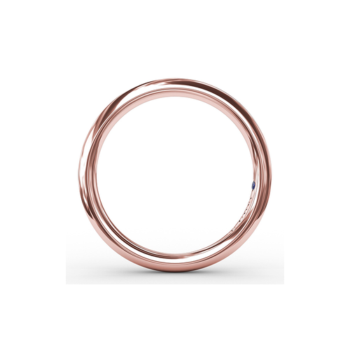 Fana Matching Band Wedding Band W3209-14kt-Rose thumbnail 2