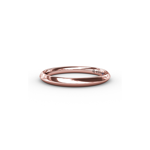 Fana Matching Band Wedding Band W3209-18kt-Rose thumbnail 1