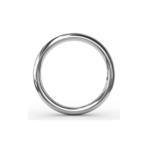 Fana Matching Band Wedding Band W3209-18kt-White thumbnail 2