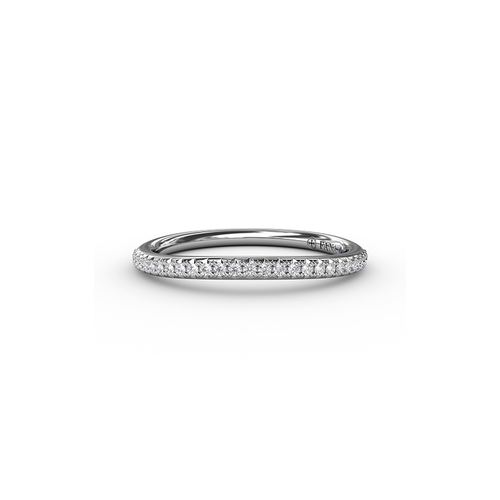 Fana Matching Band Wedding Band W3215-14kt-White thumbnail 1