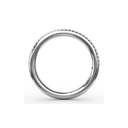 Fana Matching Band Wedding Band W3215-14kt-White thumbnail 2