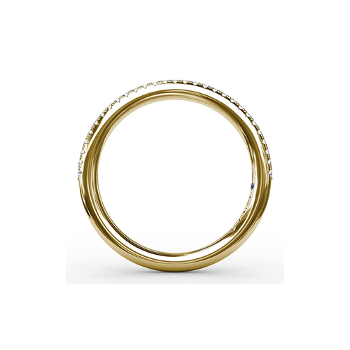 Fana Matching Band Wedding Band W3215-14kt-Yellow thumbnail 2