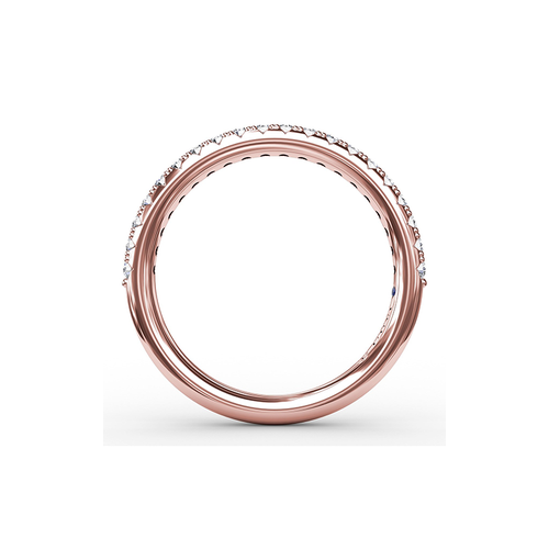 Fana Matching Band Wedding Band W3217-14kt-Rose thumbnail 2