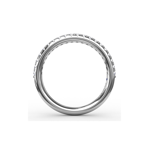 Fana Matching Band Wedding Band W3217-18kt-White thumbnail 2
