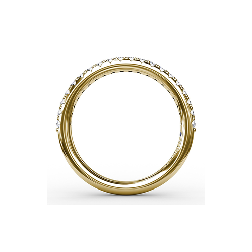 Fana Matching Band Wedding Band W3217-18kt-Yellow thumbnail 2