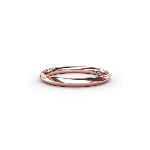 Fana Matching Band Wedding Band W3225-18kt-Rose thumbnail 1