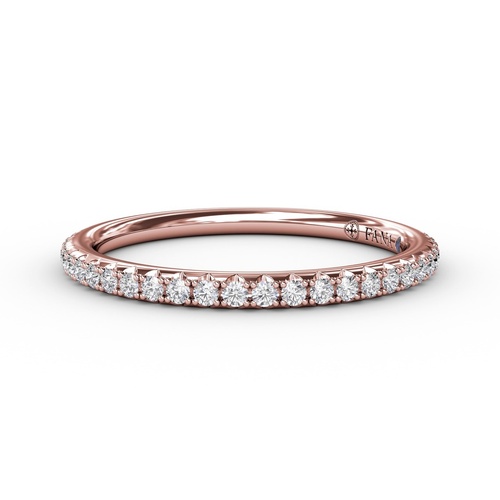 Fana Wedding Band Bridal W3266-14kt-Rose