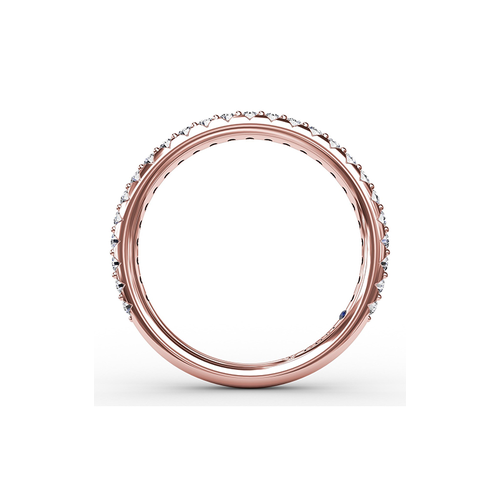 Fana Matching Band Wedding Band W3280-14kt-Rose thumbnail 2