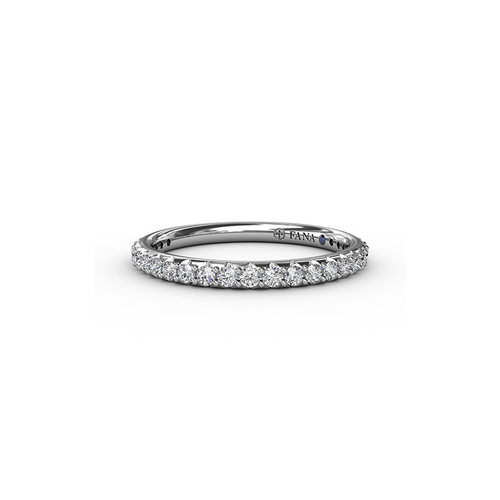 Fana Matching Band Wedding Band W3280-14kt-White thumbnail 1