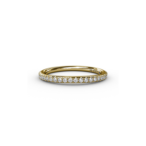 Fana Matching Band Wedding Band W3305-18kt-Yellow thumbnail 1