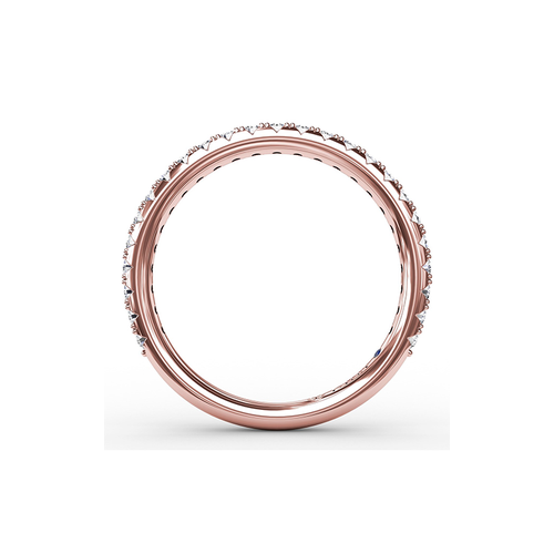 Fana Matching Band Wedding Band W3313-18kt-Rose thumbnail 2