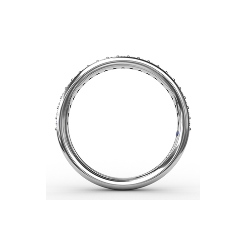 Fana Matching Band Wedding Band W3333-14kt-White thumbnail 2