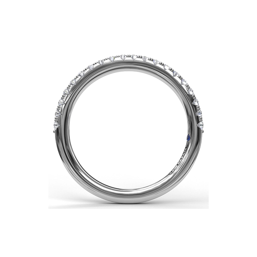 Fana Matching Band Wedding Band W3369-14kt-White thumbnail 2