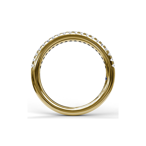 Fana Matching Band Wedding Band W3391-14kt-Yellow thumbnail 2