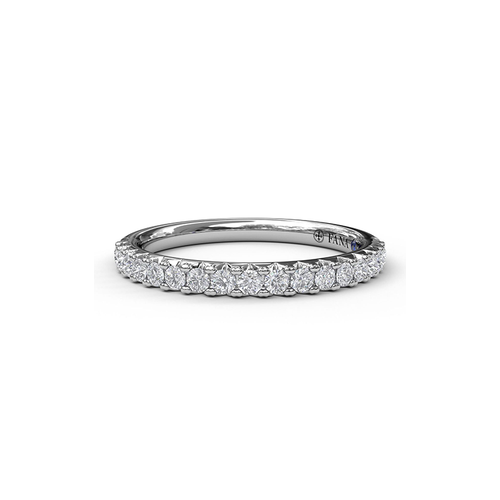Fana Matching Band Wedding Band W3405-14kt-White thumbnail 1