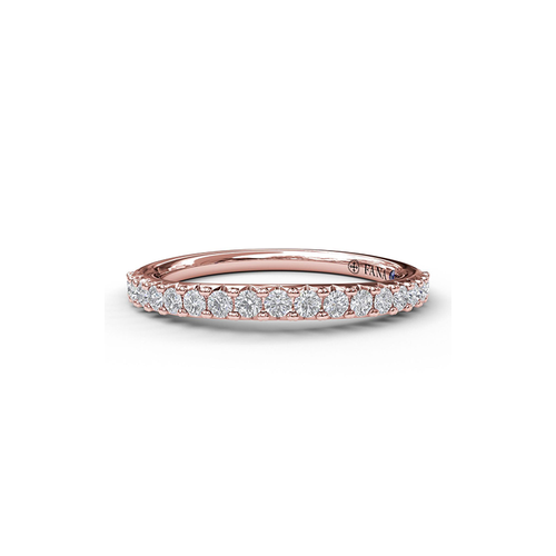 Fana Matching Band Wedding Band W3446-14kt-Rose thumbnail 1