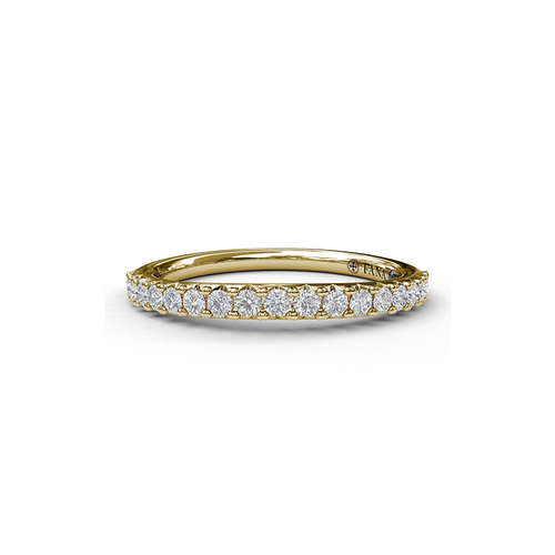 Fana Matching Band Wedding Band W3446-14kt-Yellow thumbnail 1