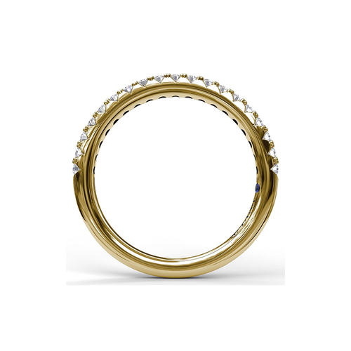 Fana Matching Band Wedding Band W3446-14kt-Yellow thumbnail 2