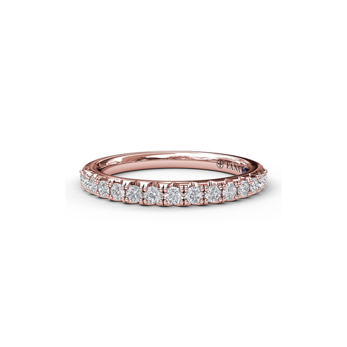 Fana Matching Band Wedding Band W3459-14kt-Rose thumbnail 1