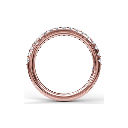 Fana Matching Band Wedding Band W3459-14kt-Rose thumbnail 2